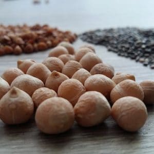 aliments riches en protéines - pois chiche, lentilles