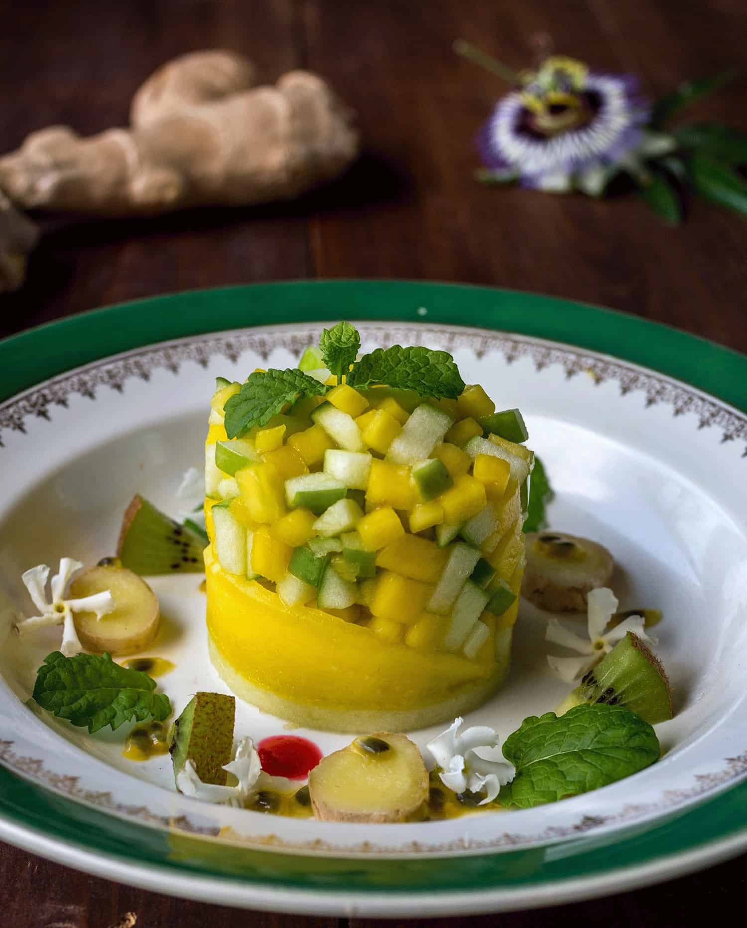 tartare de mangue