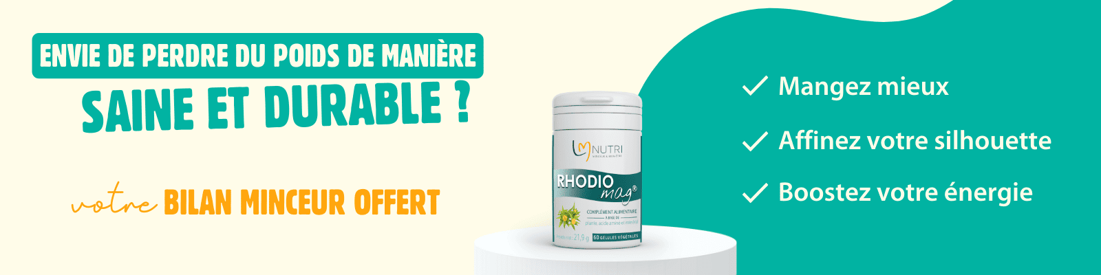 RHODIOMAG - complément alimentaire - bilan minceur - LMP Santé