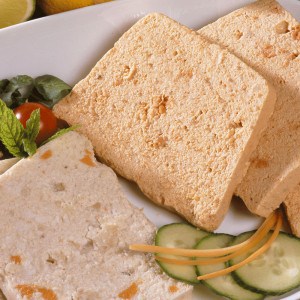 terrine de saumon légère avec concombre