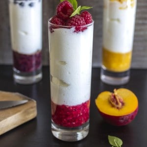 mousse de fruits