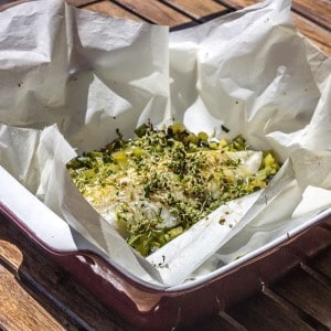 papillote de poisson