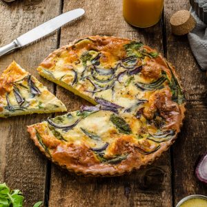 Tuttinutri - quiche aux poireaux sans pâtes