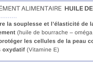 Complément alimentaire huile de bourrache