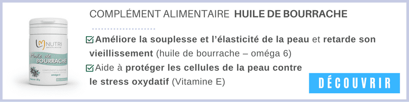 Complément alimentaire huile de bourrache