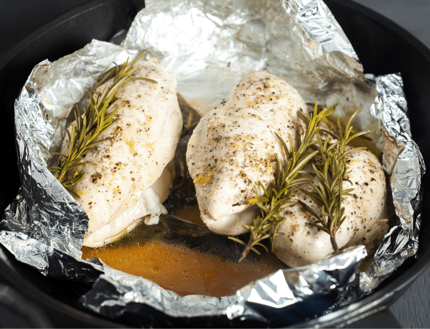 Recette de papillotes de poulet aux champignons