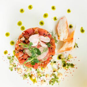 Tartare de saumon