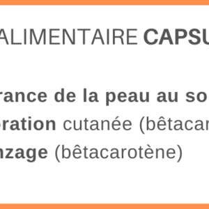 CTA article Capsun gélules bronzage