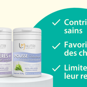 Phanères+ et Cheveux Pousse, compléments alimentaires LMP Santé