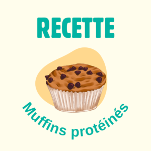 Visuel illustratif de muffin protéiné