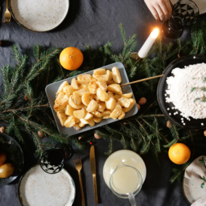 Visuel d'un repas de noël